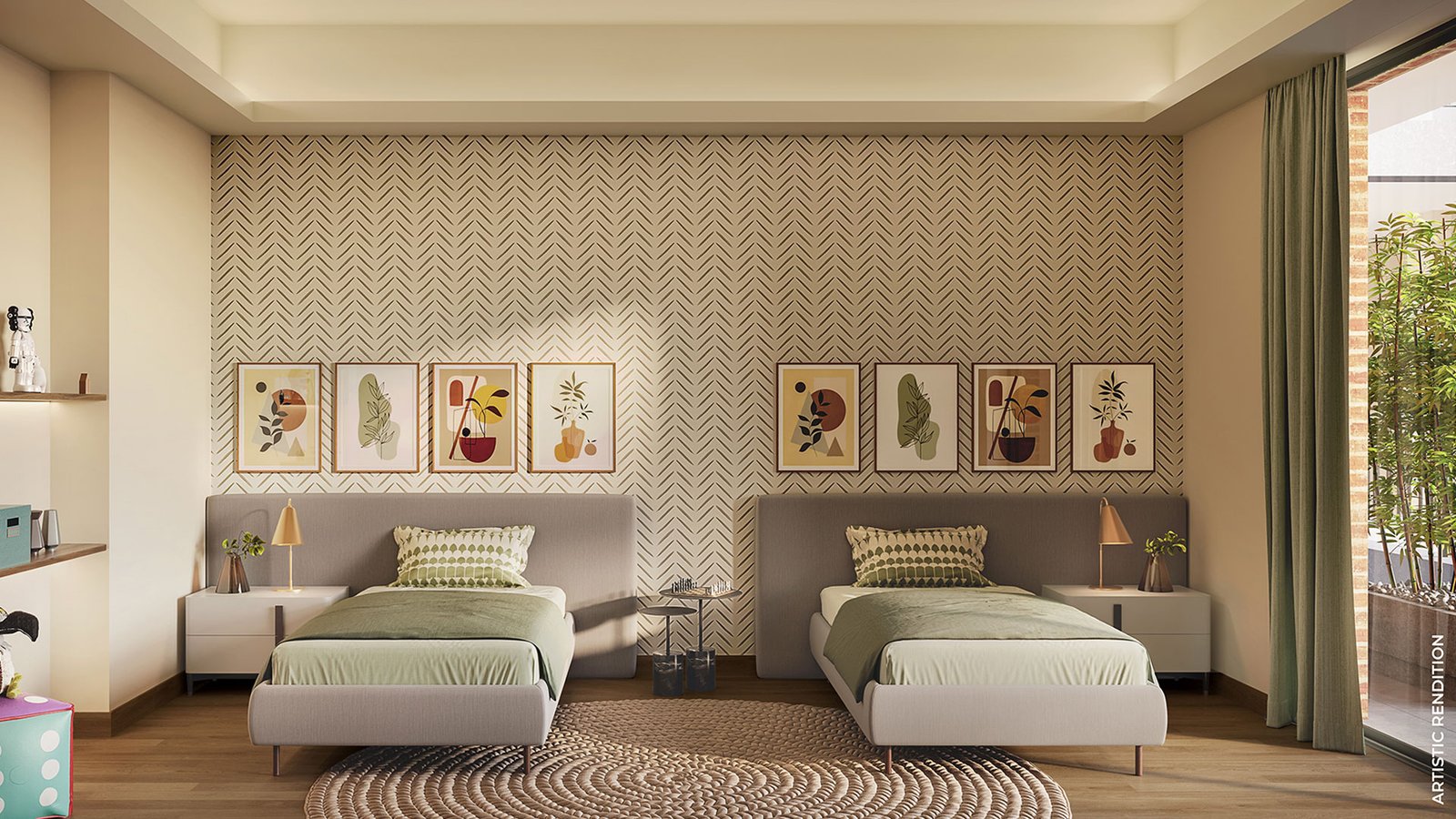 Eros Sampoornam 3 Gallery - Spacious interiors and living spaces