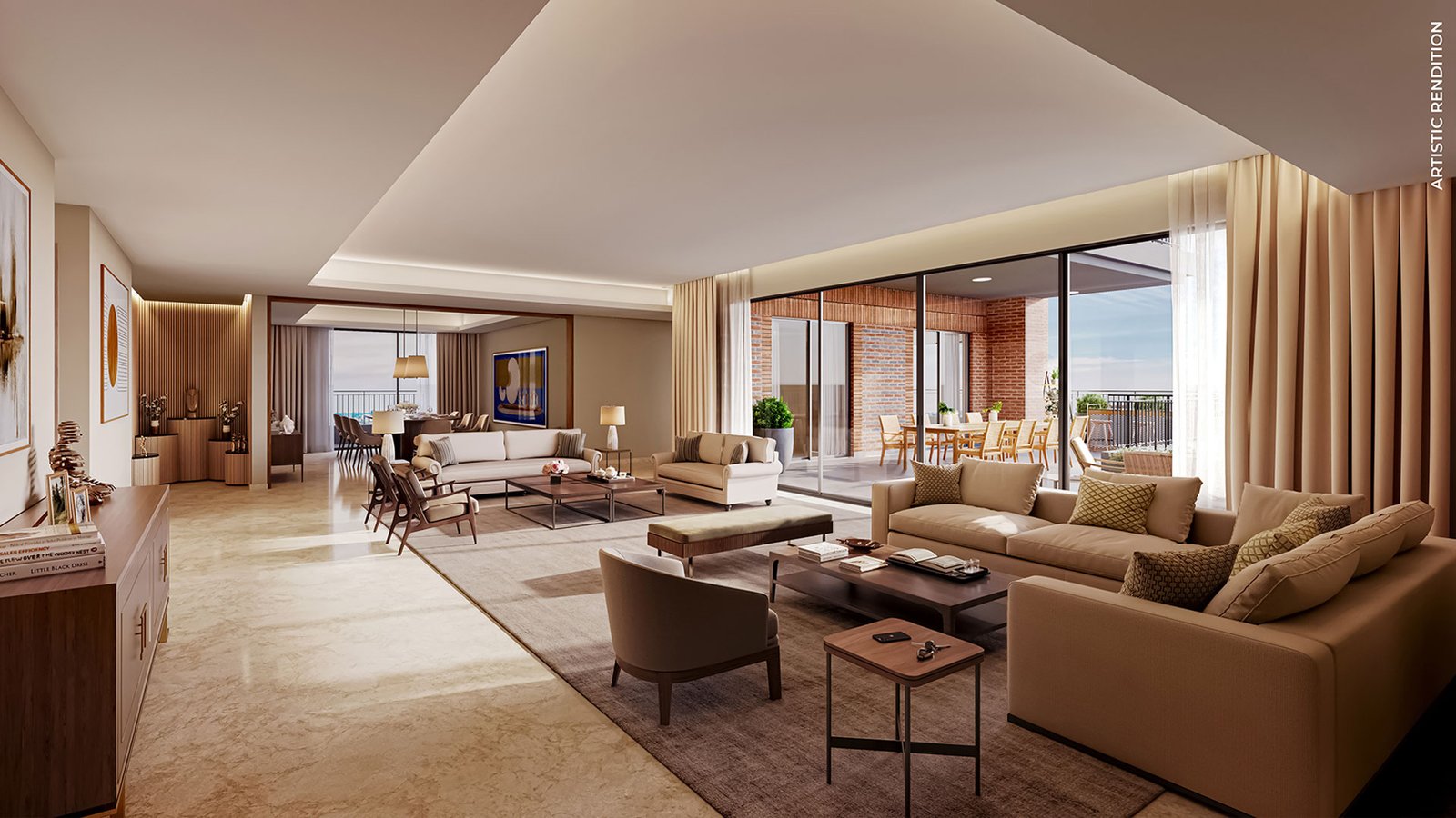 Eros Sampoornam 3 Gallery - Spacious interiors and living spaces