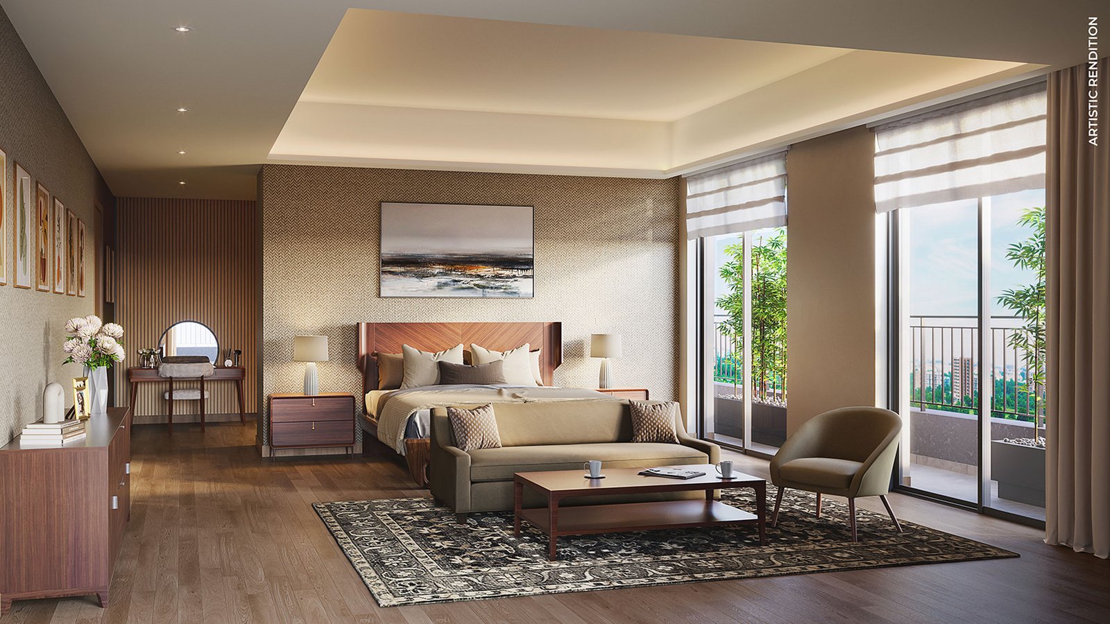 Eros Sampoornam 3 Gallery - Spacious interiors and living spaces